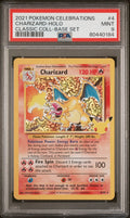 CHARIZARD-HOLO CLASSIC COLL-BASE SET 2021 POKEMON CELEBRATIONS CLASSIC COLLECTION PSA MINT 9