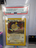 DARK RAICHU-HOLO 2000 POKEMON ROCKET PSA NM-MT 8