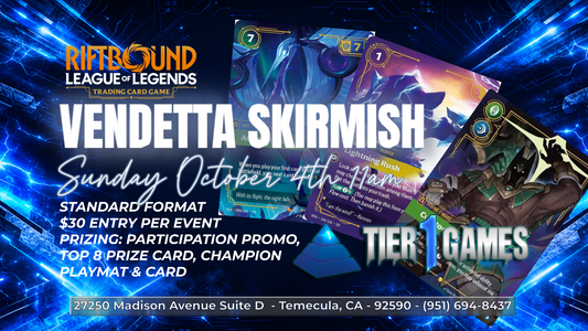 10/4 @ 11AM Vendetta Summoner Skirmish II
