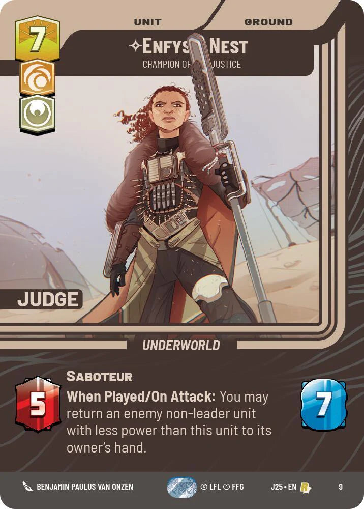 Star Wars Unlimited - FOIL Smugglers Crate Judge Kit (Judges Only)