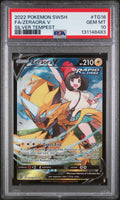 FA/ZERAORA V SILVER TEMPEST 2022 POKEMON SWORD & SHIELD SILVER TEMPEST PSA GEM MT 10