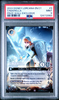 CINDERELLA PRIZE WALL EXCLUSIVE 2024 DISNEY LORCANA EN C1-LORCANA CHALLENGE PROMO PSA MINT 9