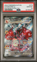 CHARIZARD ex PALDEAN FATES TIN 2024 POKEMON SVP EN-SV BLACK STAR PROMO PSA GEM MT 10