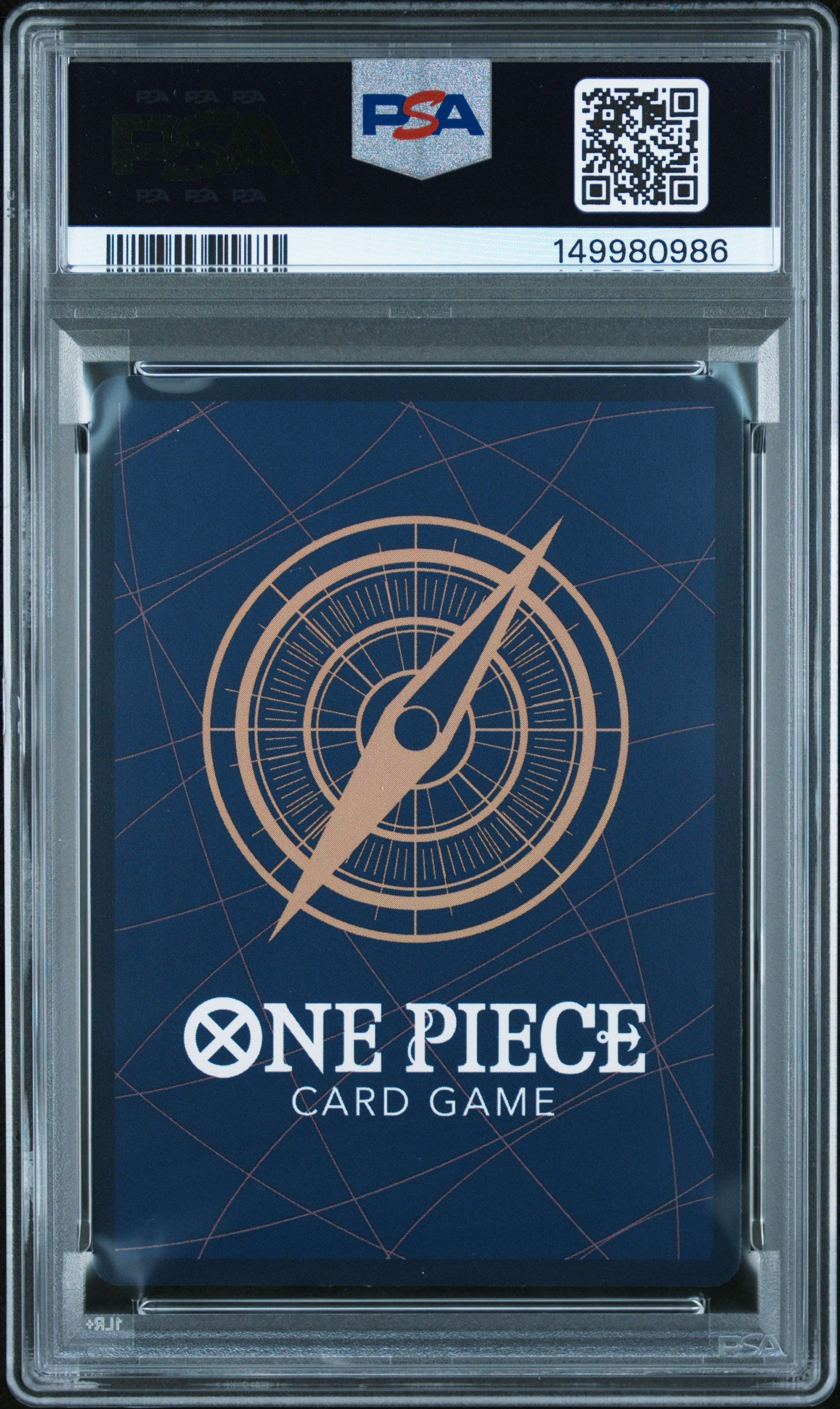 VINSMOKE SANJI TREASURE RARE 2025 ONE PIECE OP12-LEGACY OF THE MASTER PSA GEM MT 10