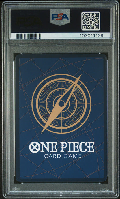 BOA HANCOCK SPECIAL ALTERNATE ART 2024 ONE PIECE OP09-EMPERORS IN THE NEW WORLD PSA GEM MT 10