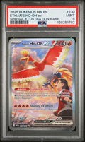 ETHAN'S HO-OH ex SPECIAL ILLUSTRATION RARE 2025 POKEMON DRI EN-DESTINED RIVALS PSA MINT 9