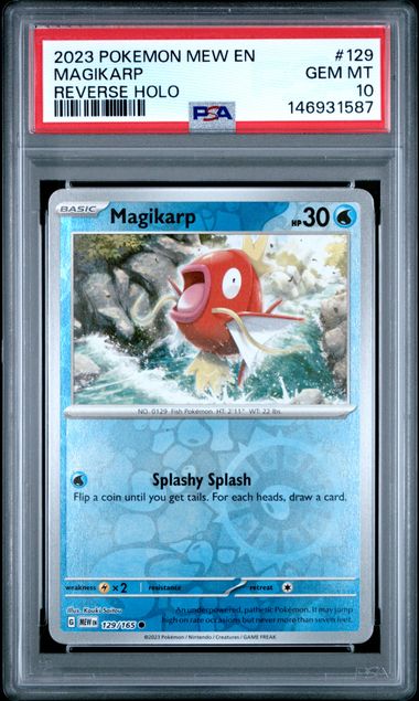 2023 POKEMON MEW EN-151 #129 MAGIKARP REVERSE HOLO