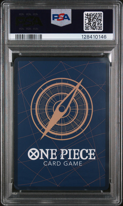 LUFFY-TAROU SPECIAL ALTERNATE ART 2025 ONE PIECE OP11-A FIST OF DIVINE SPEED PSA GEM MT 10