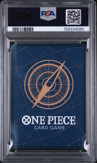 PORTGAS D. ACE 2024 ONE PIECE OP07-500 YEARS IN THE FUTURE PSA GEM MT 10
