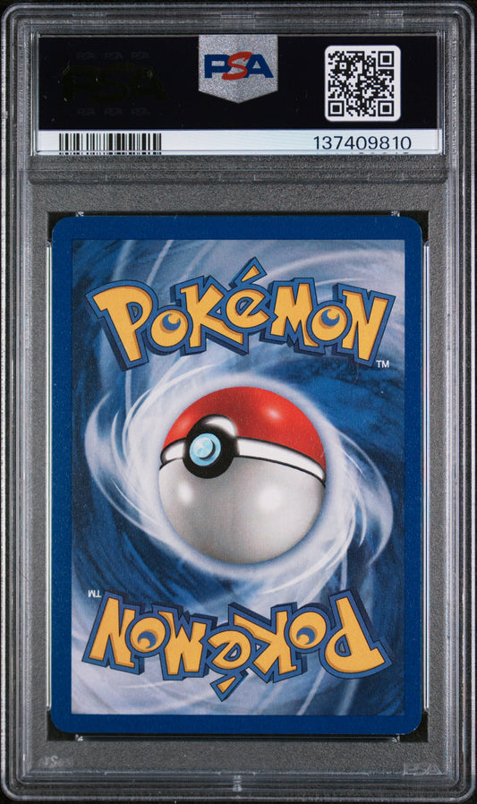 GIOVANNI'S GYARADOS HOLO 2000 POKEMON GYM CHALLENGE PSA NM-MT 8