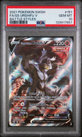 FA/SS URSHIFU V BATTLE STYLES 2021 POKEMON SWORD & SHIELD BATTLE STYLES PSA GEM MT 10