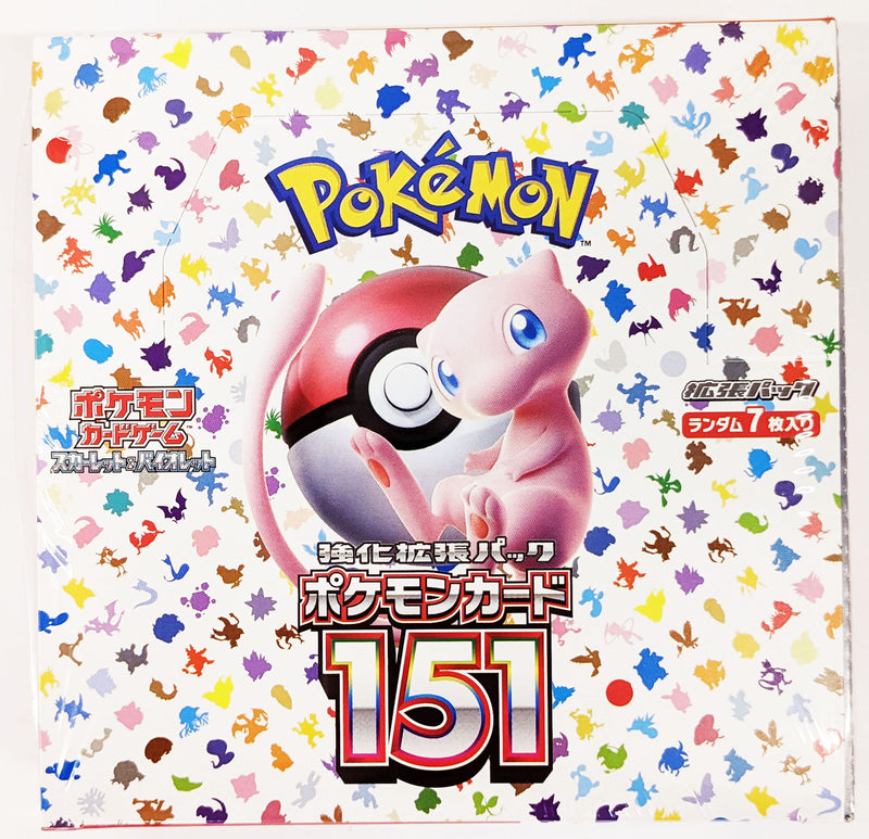 Pokemon Card Game TCG Booster Box SV2a - Pokemon Card 151