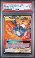 MLTRS/ZPDS/ARTCN.GX HIDDEN FATES 2019 POKEMON SUN & MOON HIDDEN FATES PSA GEM MT 10
