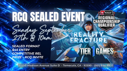 RCQ Sealed Event Promotional Graphic
