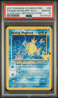 SHINING MAGIKARP-HOLO CLASS.COLL-NEO REVELATION 2021 POKEMON CELEBRATIONS CLASSIC COLLECTION PSA GEM MT 10