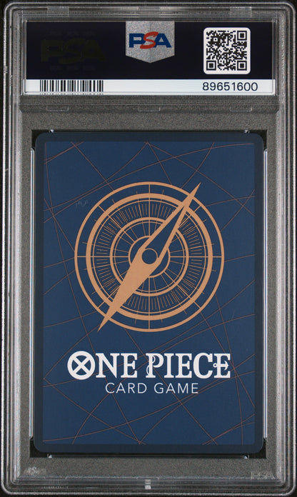 MONKEY D. LUFFY SUPER PRE-RELEASE 2022 ONE PIECE STARTER DECK ST01-STRAW HAT CREW PSA GEM MT 10