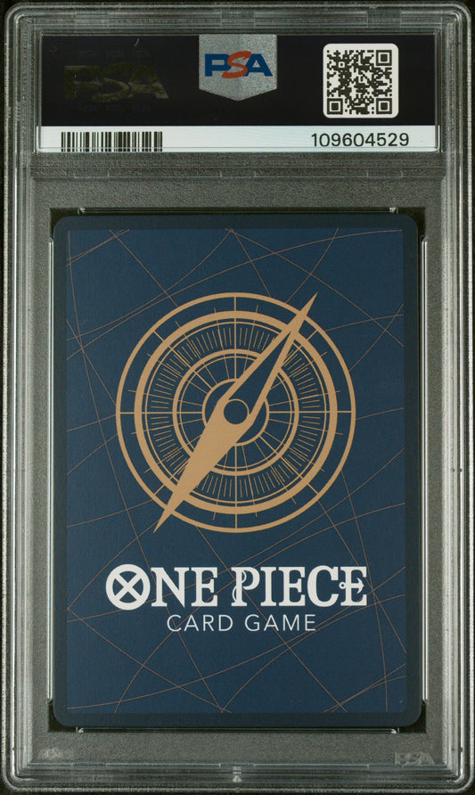 SHANKS 2024 ONE PIECE JAPANESE PRB01-PREMIUM BOOSTER -ONE PIECE CARD THE BEST- PSA GEM MT 10