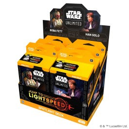 Star Wars: Unlimited - Jump to Lightspeed 2-Player Starter Display