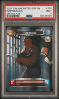 CHEWBACCA SHOWCASE 2024 STAR WARS: UNLIMITED SPARK OF REBELLION PSA MINT 9
