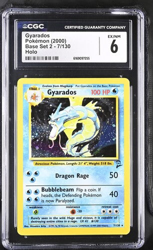Gyarados Base Set 2 - CGC 6