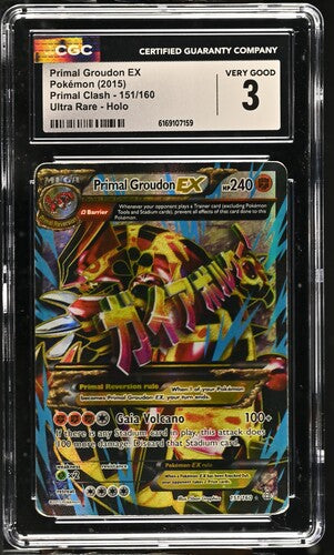 Primal Groudon EX - CGC 3