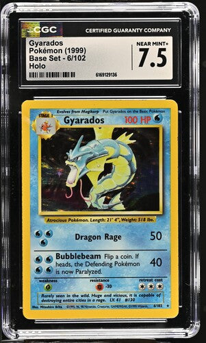 Gyarados Base Set- CGC 7.5