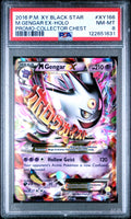 M GENGAR EX PROMO-COLLECTOR CHEST 2016 POKEMON XY BLACK STAR PROMO PSA NM-MT 8