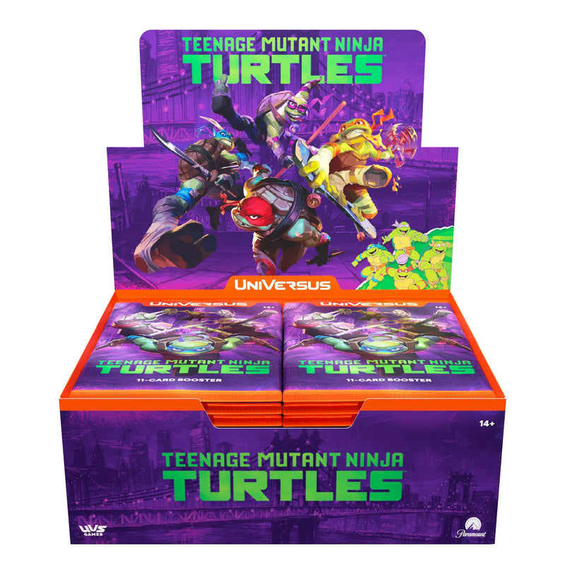 UniVersus CCG: Teenage Mutant Ninja Turtles Booster Display