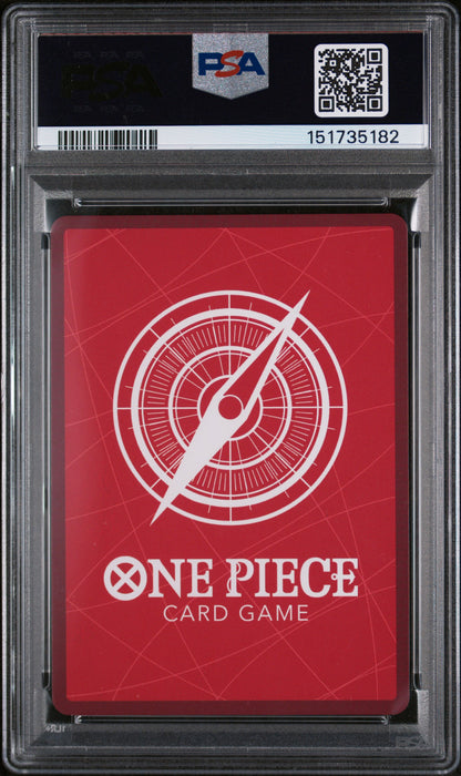 SANJI ALTERNATE ART 2025 ONE PIECE OP12-LEGACY OF THE MASTER PSA GEM MT 10