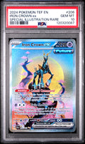 IRON CROWN ex SPECIAL ILLUSTRATION RARE 2024 POKEMON TEF EN-TEMPORAL FORCES PSA GEM MT 10