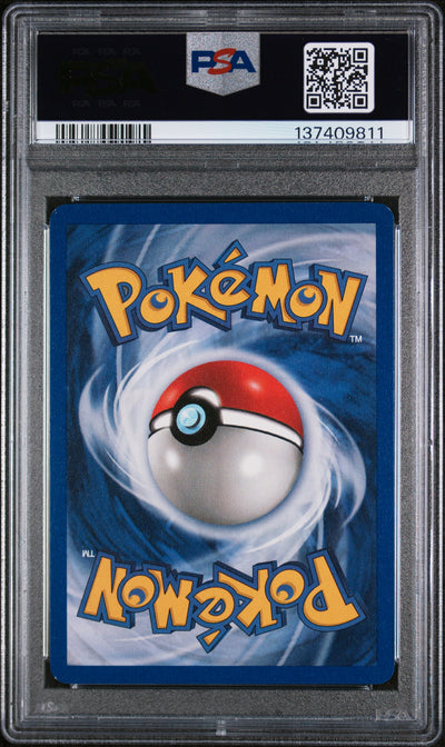 GIOVANNI'S GYARADOS HOLO 2000 POKEMON GYM CHALLENGE PSA NM-MT 8