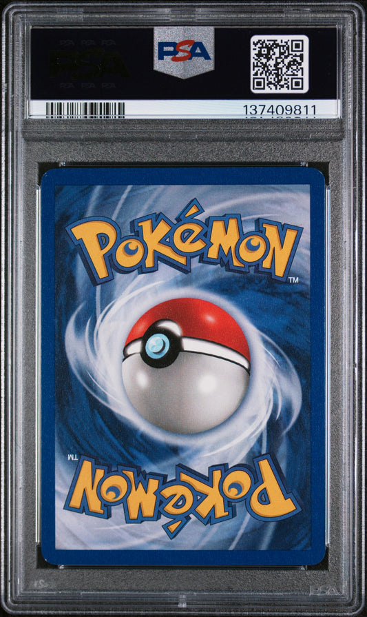 GIOVANNI'S GYARADOS HOLO 2000 POKEMON GYM CHALLENGE PSA NM-MT 8