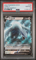 LUGIA V SILVER TEMPEST 2022 POKEMON SWORD & SHIELD SILVER TEMPEST PSA GEM MT 10