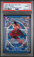LUFFY-TAROU SPECIAL ALTERNATE ART 2025 ONE PIECE OP11-A FIST OF DIVINE SPEED PSA GEM MT 10
