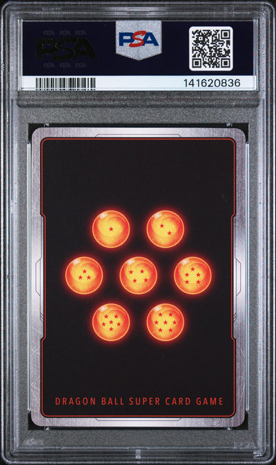 SS TRUNKS, TRDT TCHNQ SPECIAL RARE 2023 DRAGON BALL SUPER CARD GAME SERIES 23 PERFECT COMBINATION PSA GEM MT 10