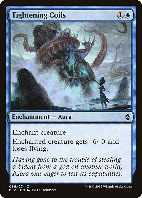 Tightening Coils - Battle for Zendikar - 86