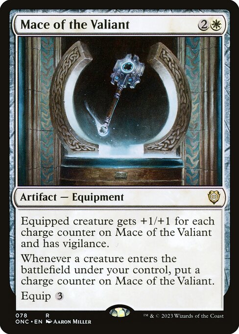 Mace of the Valiant - Phyrexia: All Will Be One Commander - 78