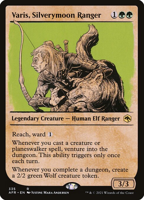 Varis, Silverymoon Ranger - Adventures in the Forgotten Realms - 335