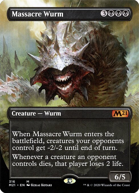 Massacre Wurm - Core Set 2021 - 316