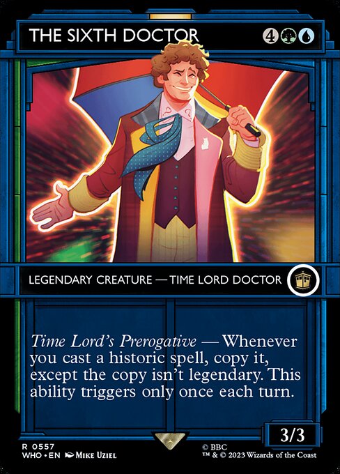 The Sixth Doctor - Doctor Who - 557