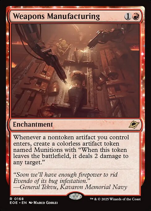 Weapons Manufacturing - Edge of Eternities - 168