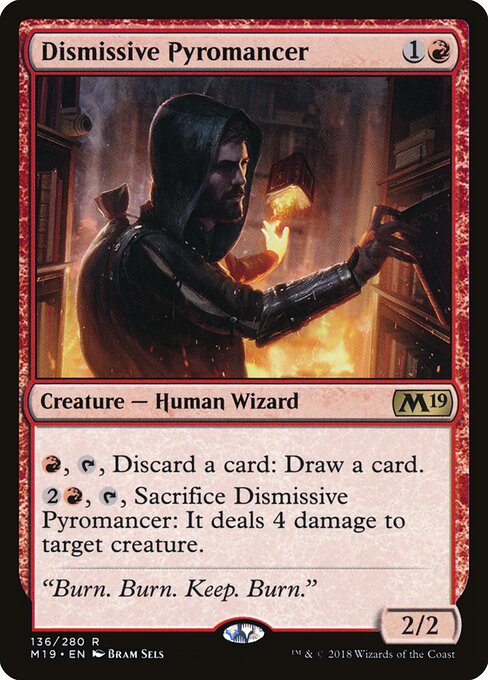 Dismissive Pyromancer - Core Set 2019 - 136