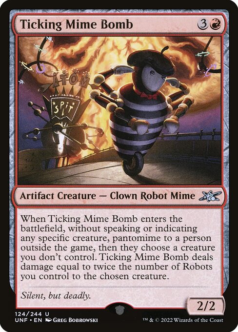 Ticking Mime Bomb - Unfinity - 124