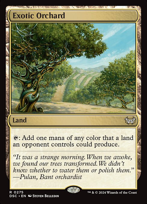 Exotic Orchard - Duskmourn: House of Horror Commander - 275