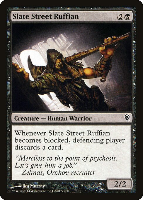 Slate Street Ruffian - Duel Decks: Jace vs. Vraska - 53