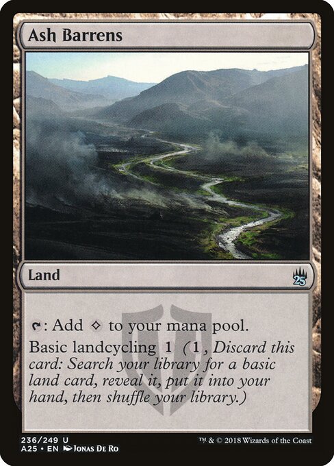 Ash Barrens - Masters 25 - 236