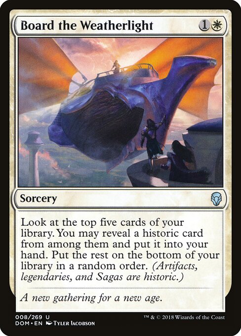 Board the Weatherlight - Dominaria - 8