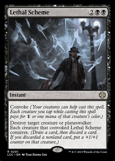 Lethal Scheme - The Lost Caverns of Ixalan Commander - 201