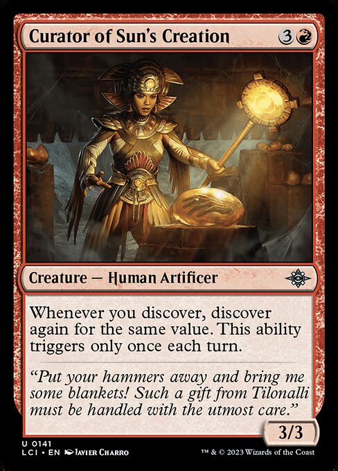 Curator of Sun's Creation - The Lost Caverns of Ixalan - 141