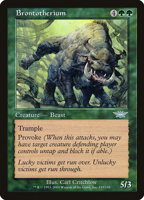 Brontotherium - Legions - 119